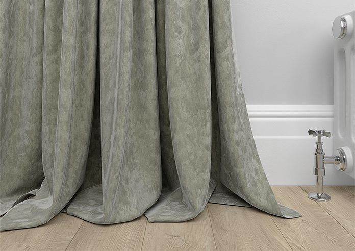 Crushed Velvet, Ivory - Made to Measure Curtains - Image 6